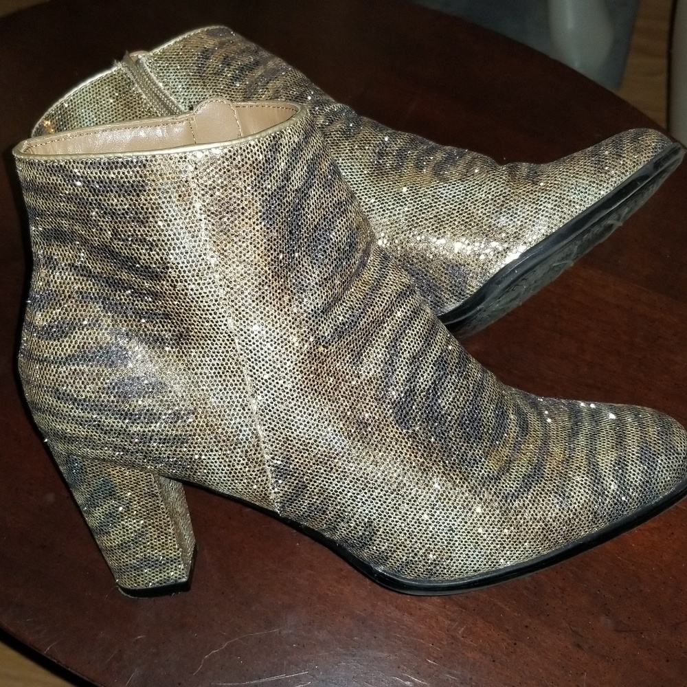 Bold Sparkling Boots